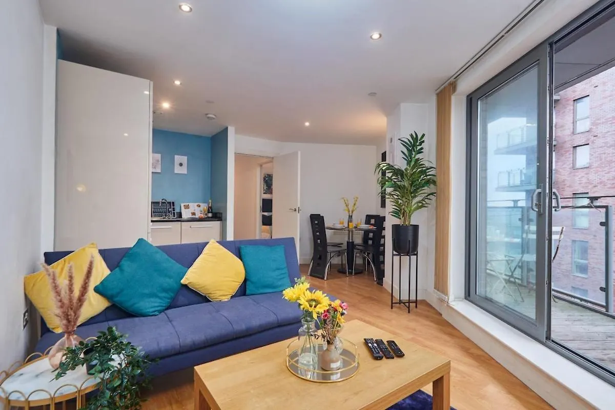 Appartement Leeds - 4 Beds - Balcony - Wifi - Yorksha Property Verenigd Koninkrijk