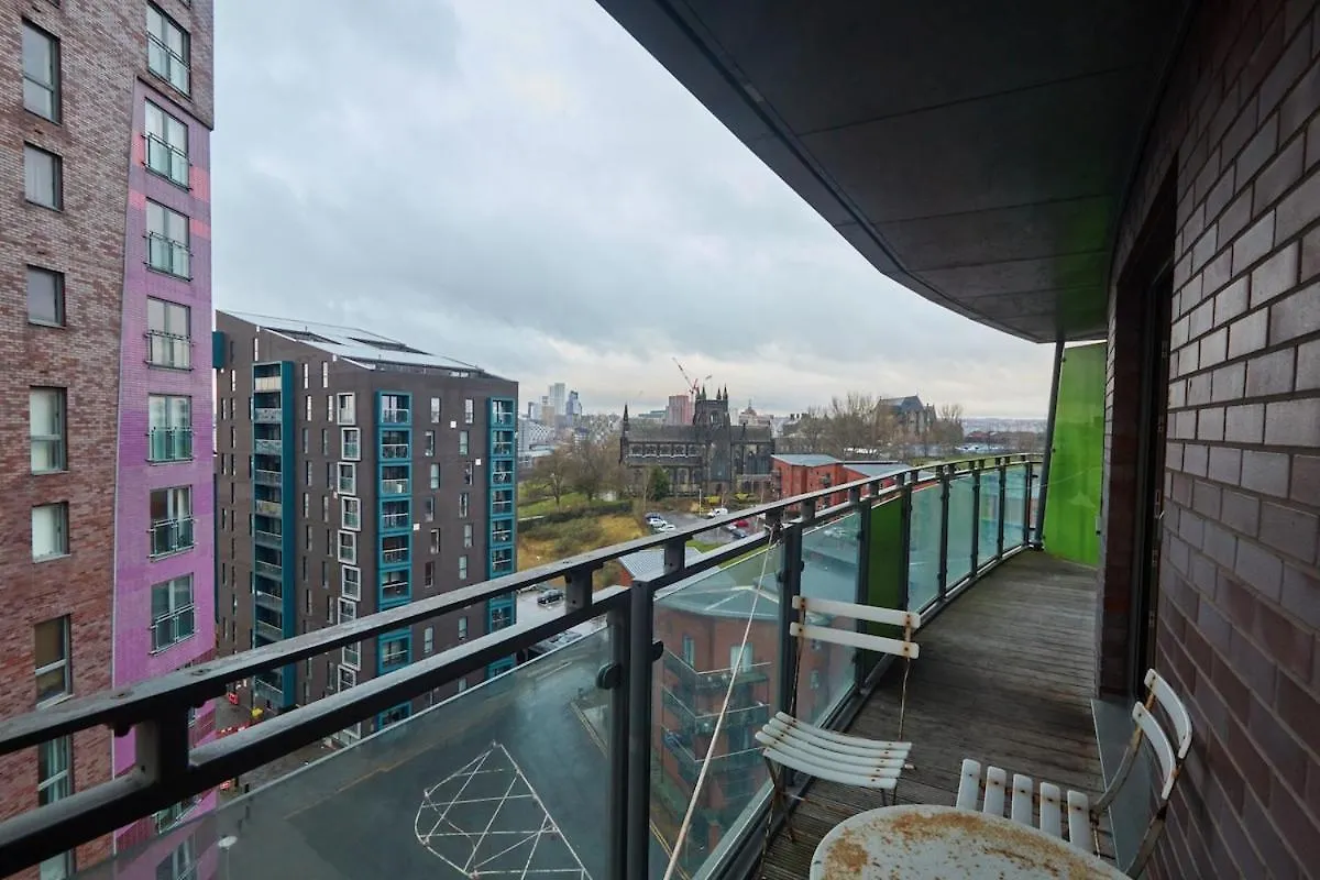 Appartement Leeds - 4 Beds - Balcony - Wifi - Yorksha Property